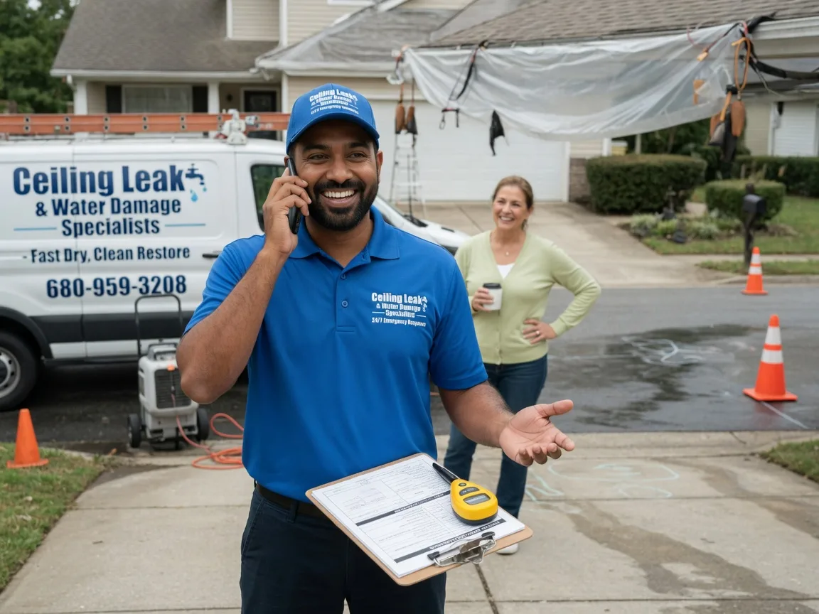 Ceiling Leak Cleanup Spring City, PA FAQs