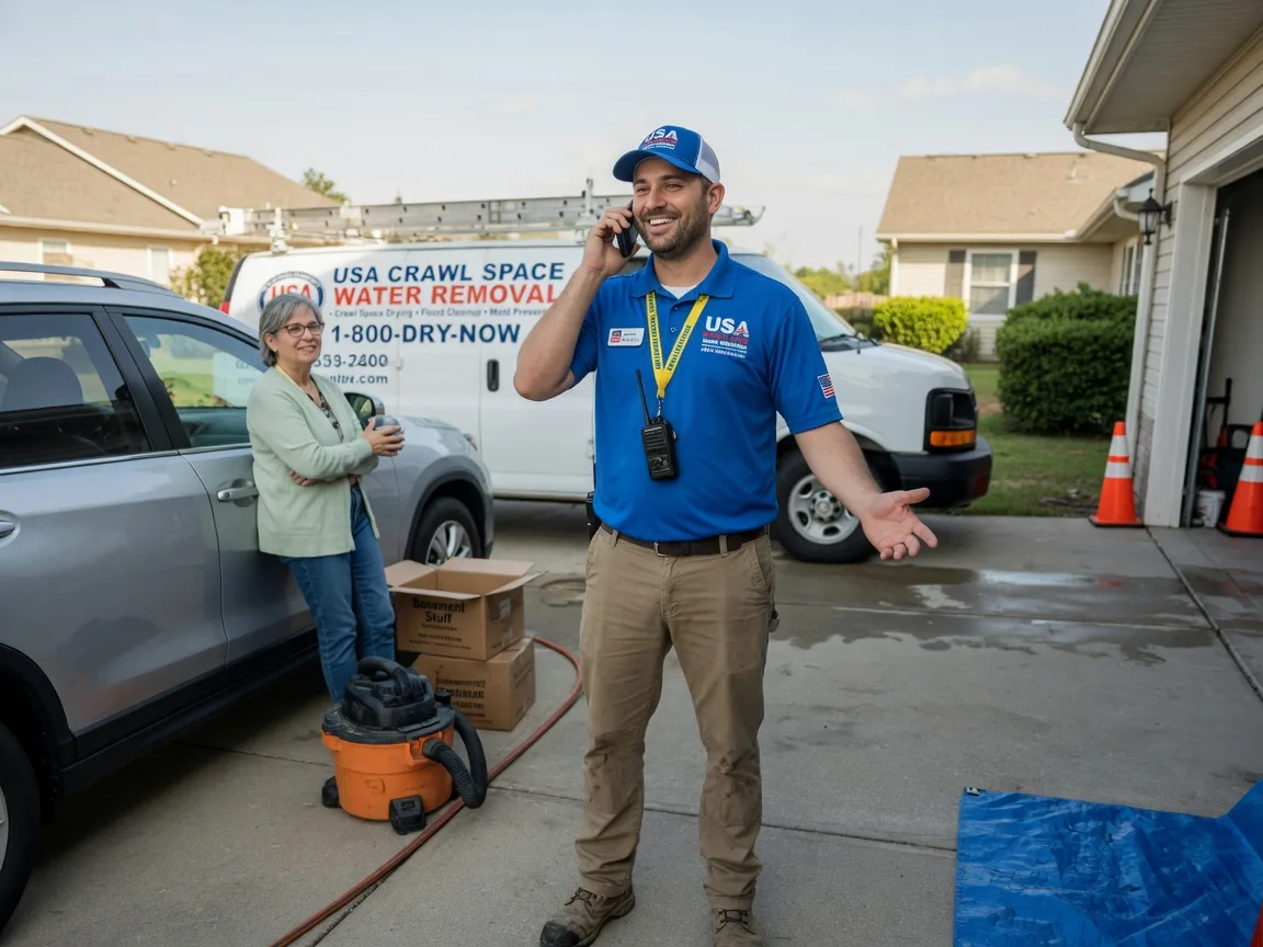Crawl Space Water Removal Spring City, PA FAQs